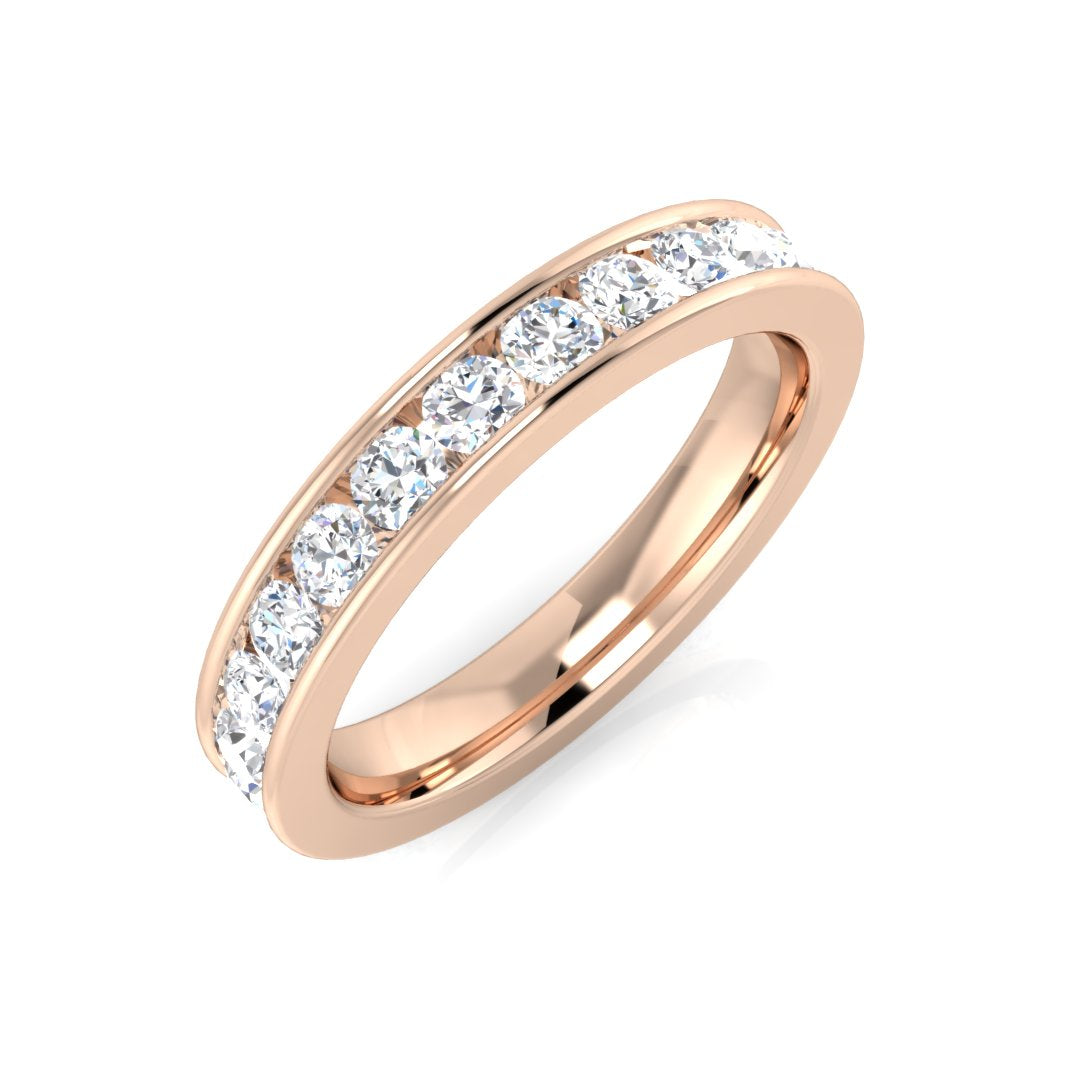 Full Eternity Diamond Ring 1.57ct – BJR0136 – 18k Rose Gold