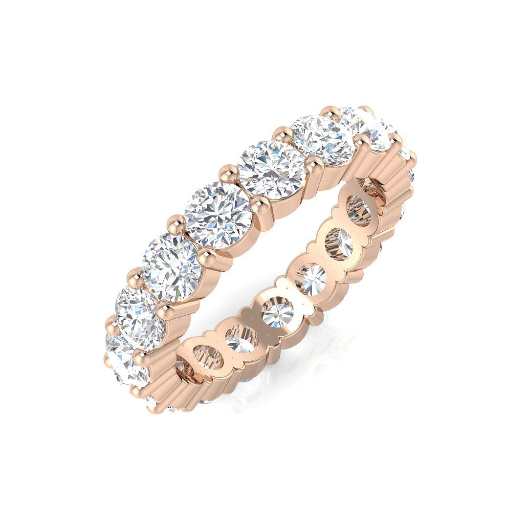 Full Eternity Diamond Ring 0.53ct–3.53ct – BJR0378 – 18k Rose Gold