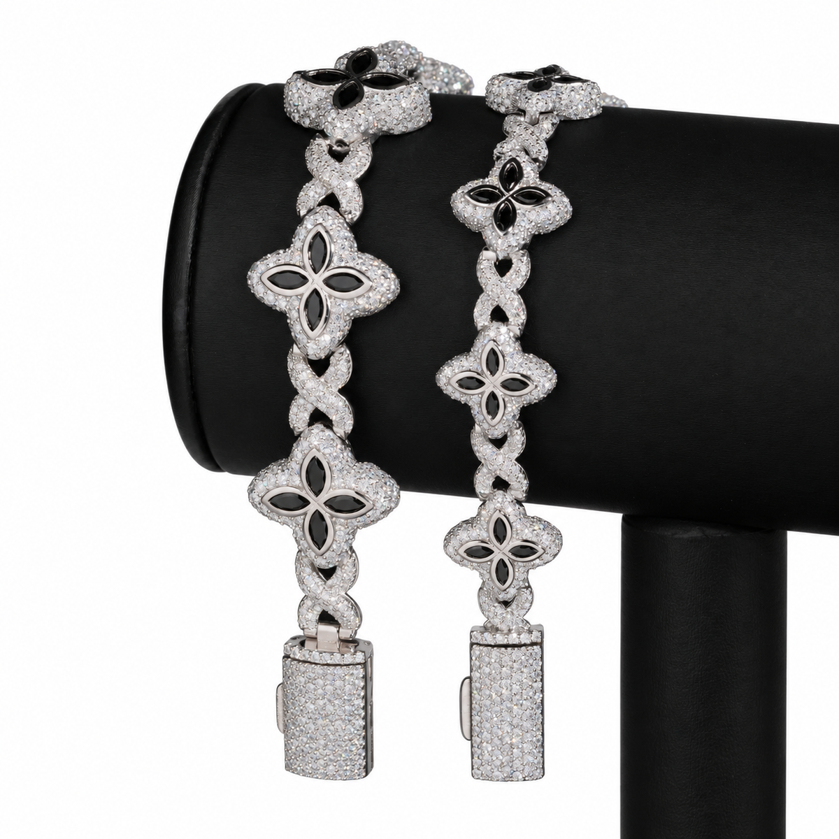 Black Clover Infinity Cuban Bracelet