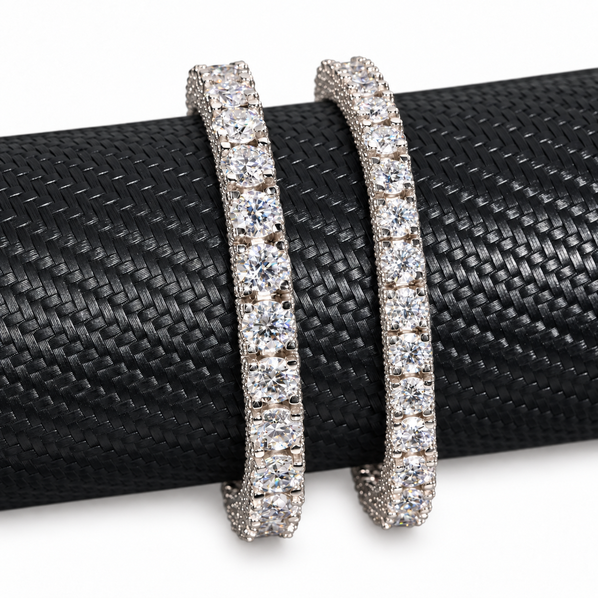 Side Set Tennis Bracelet