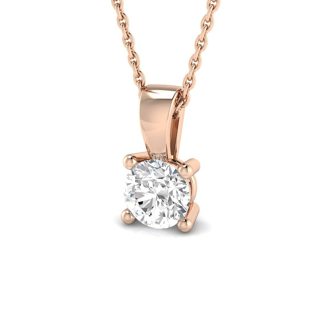 Solitaire Diamond Ring 1.0ct – PDR0100 – 18k Rose Gold