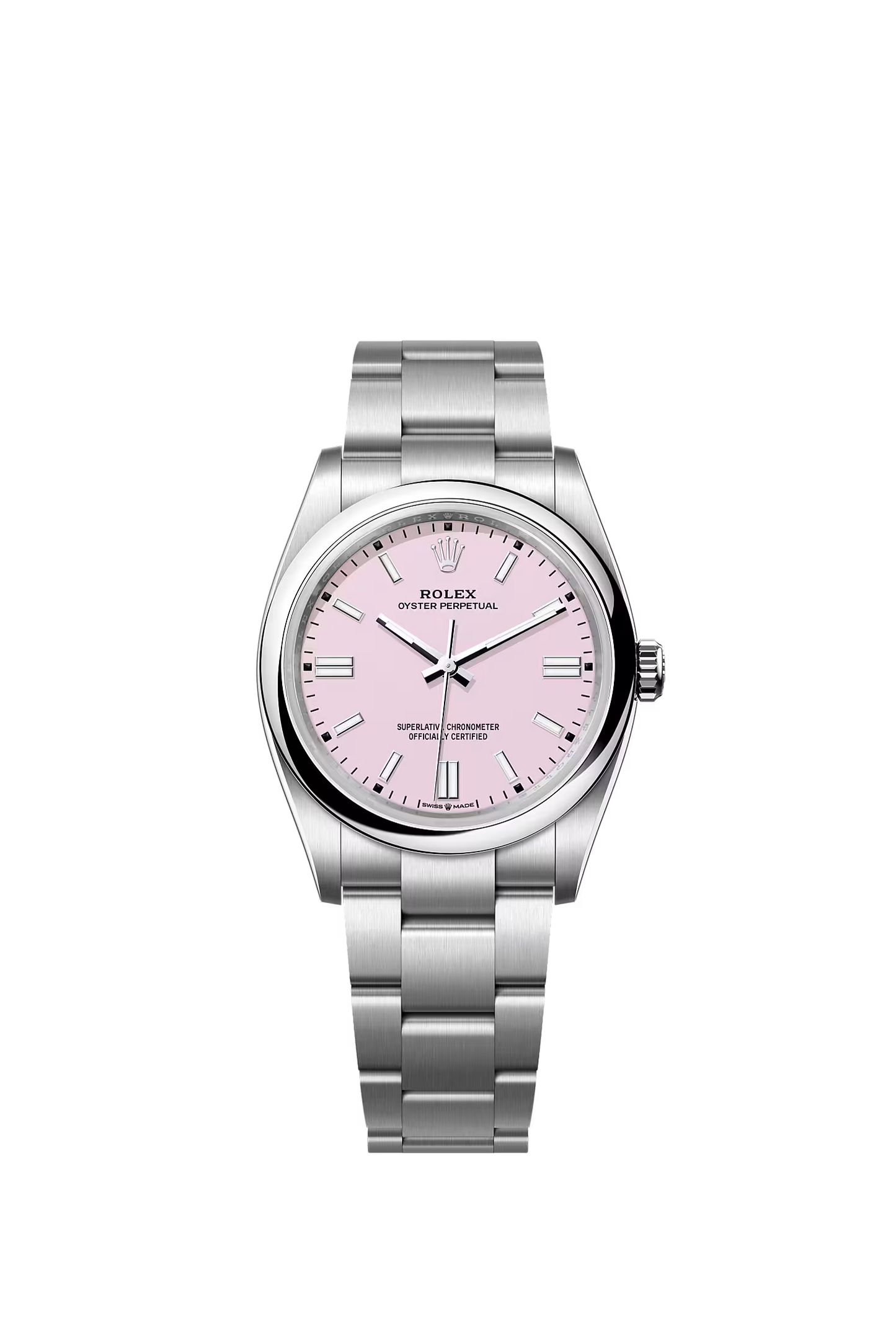 Rolex Oyster Perpetual 36 126000 — Candy Pink Dial