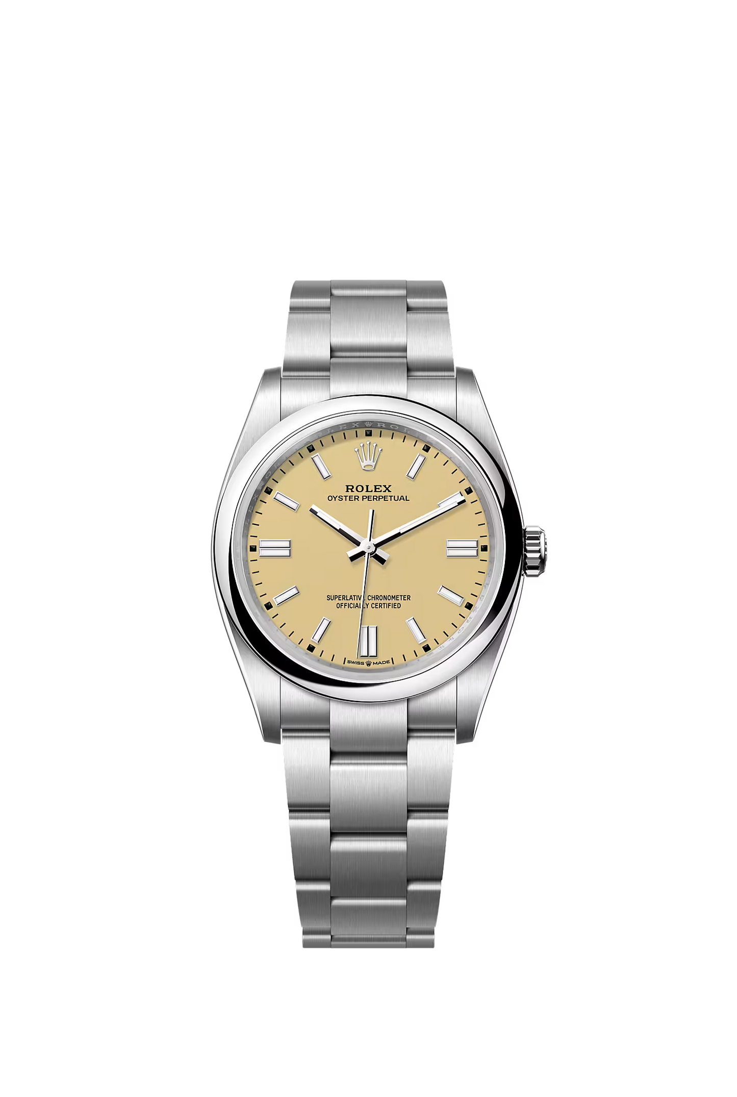 Rolex Oyster Perpetual 36 126000 — Beige Dial