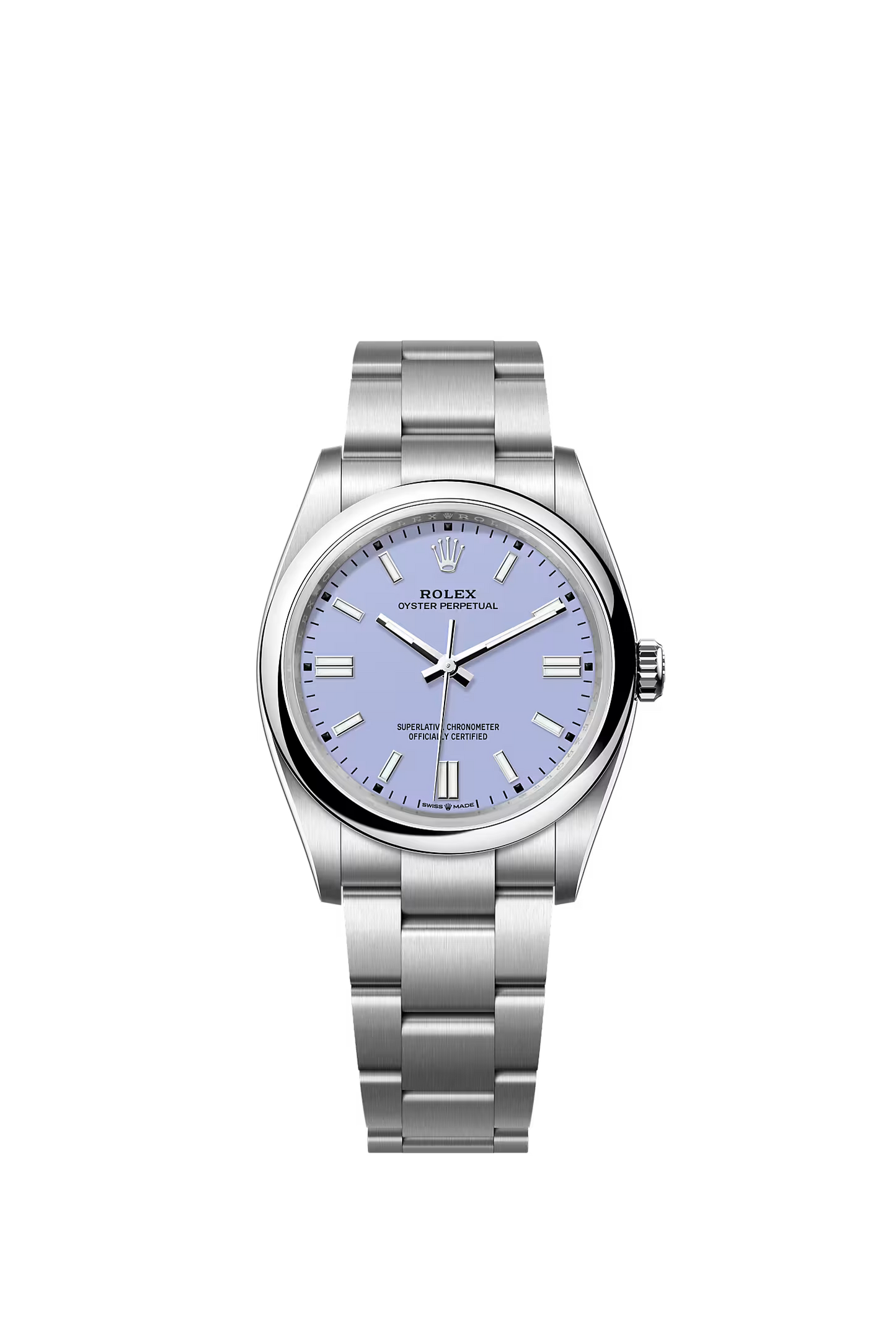 Rolex Oyster Perpetual 36 126000 — Lavender Dial