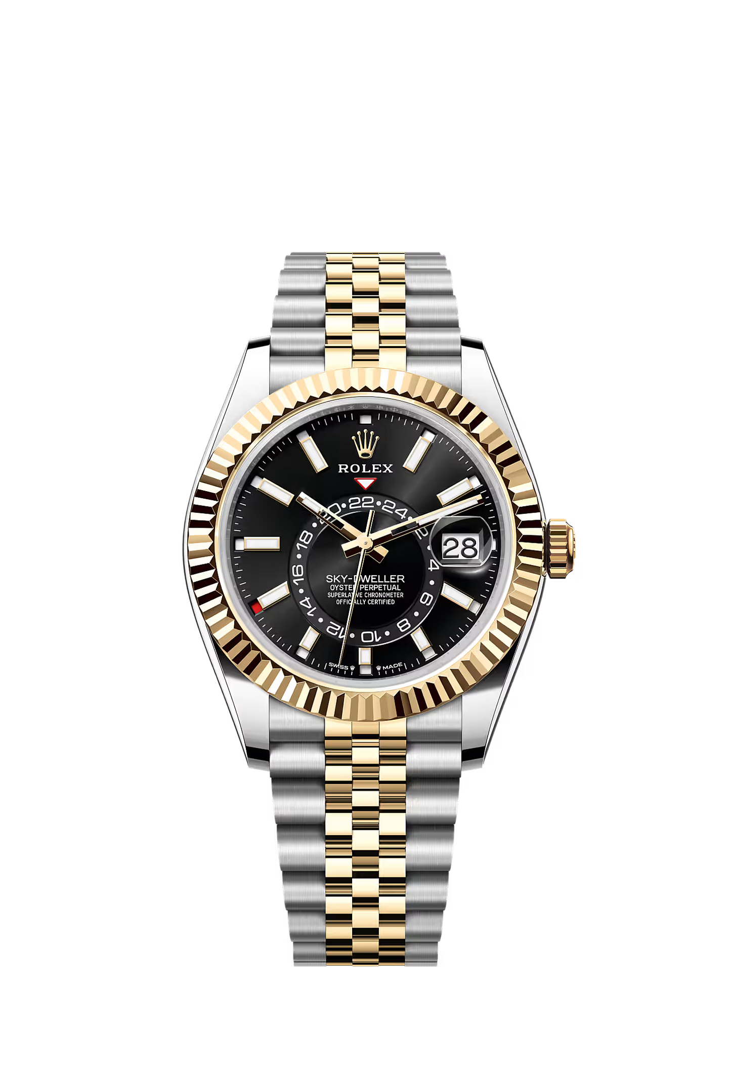 Rolex Sky-Dweller 336933 — Two-Tone Black Dial