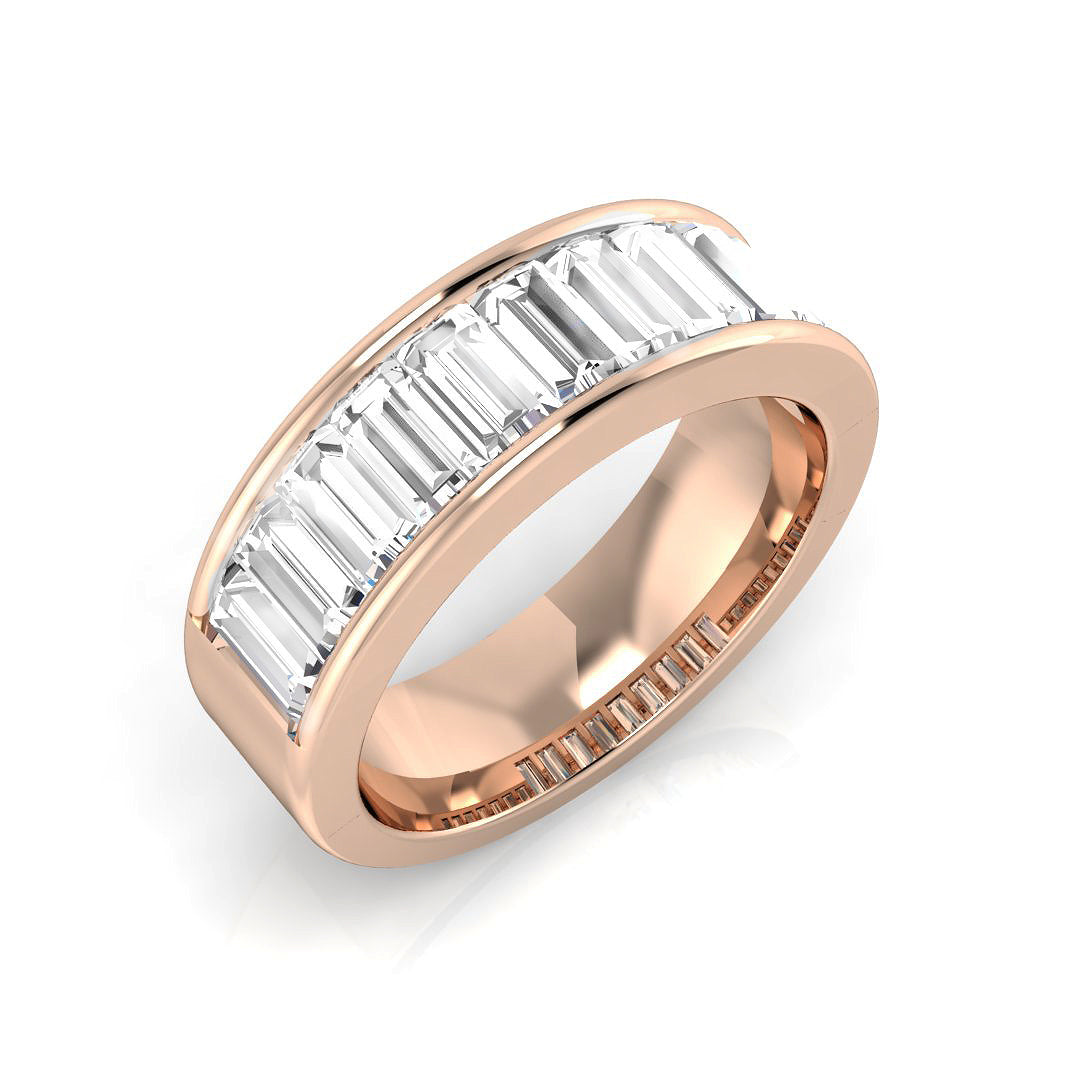 Half Eternity Diamond Ring 1.46ct – SL8319 – 18k Rose Gold