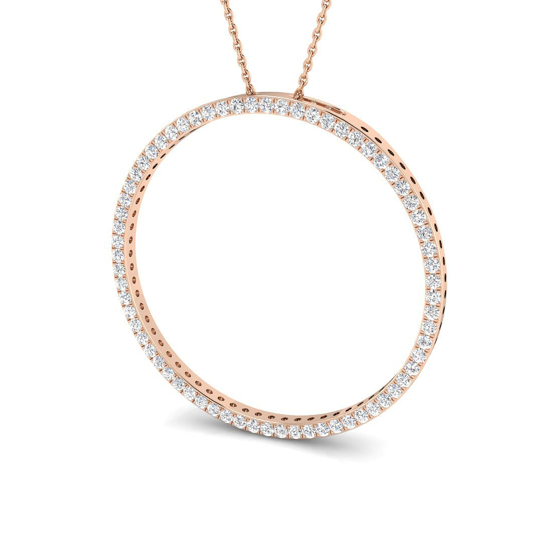 Circle of Life Diamond Ring 0.77ct – SP5365 – 18k Rose Gold