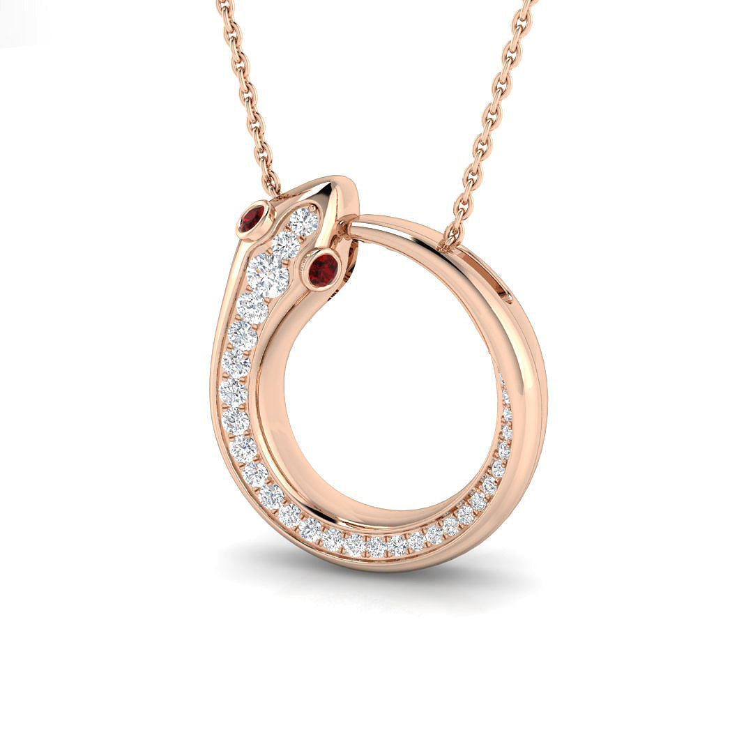 Shape Diamond Ring 0.27ct – SP5530~RY – 18k Rose Gold