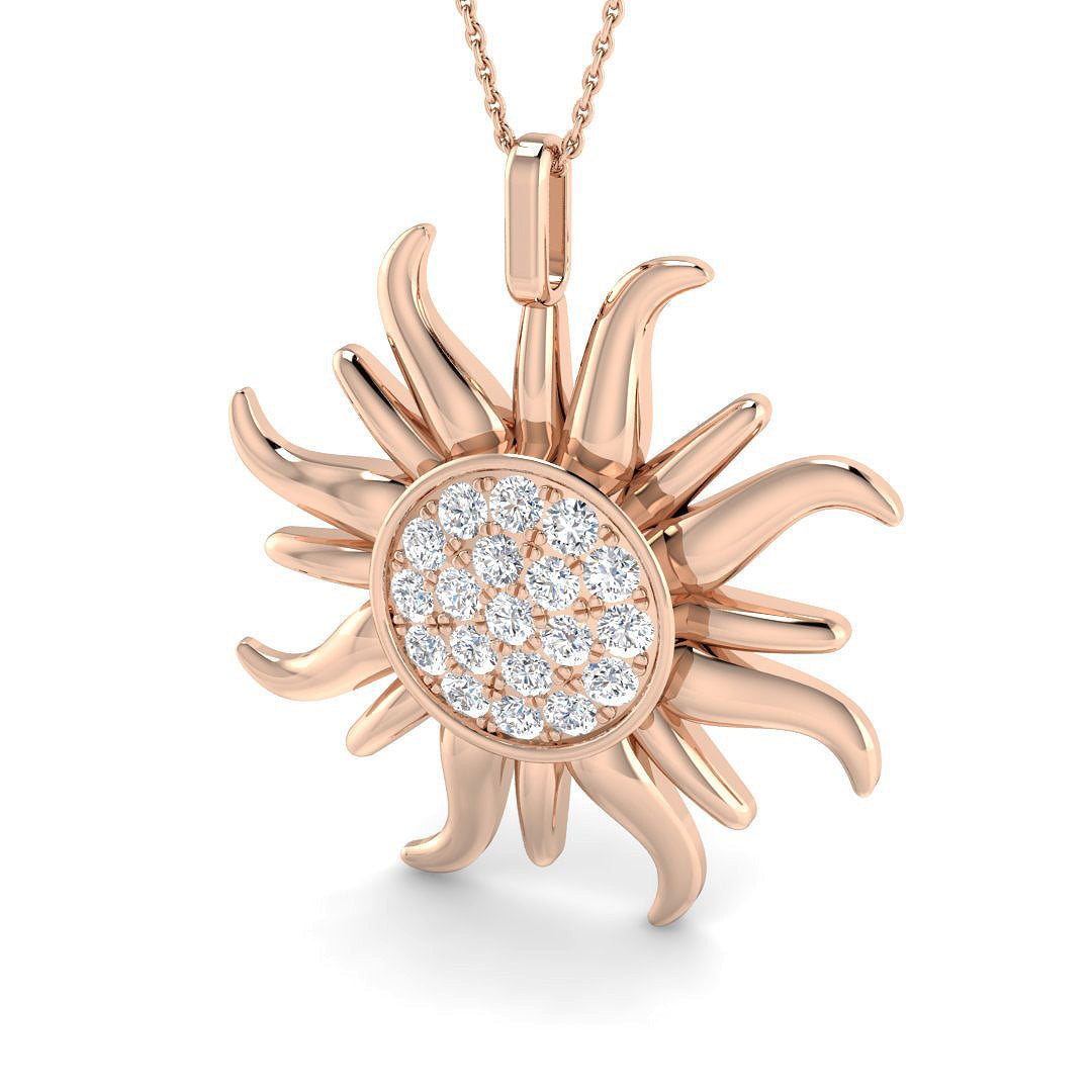 Fancy Diamond Ring 1.23ct – SP6186 – 18k Rose Gold