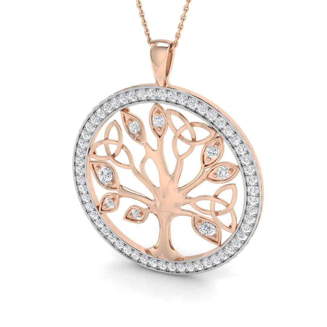 Fancy Diamond Ring 0.78ct–1.5ct – SP6501 – 18k Rose Gold