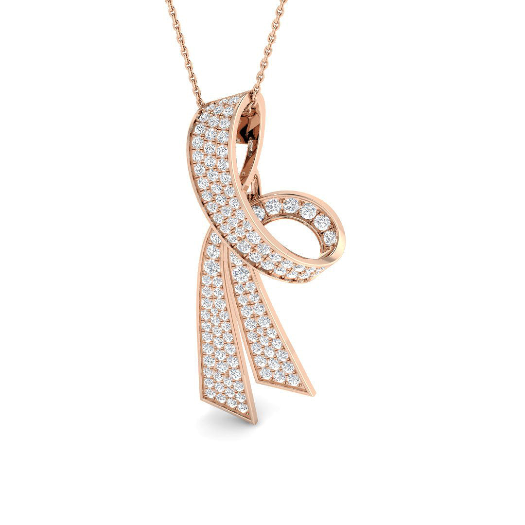 Fancy Diamond Ring 1.57ct – SP6519 – 18k Rose Gold