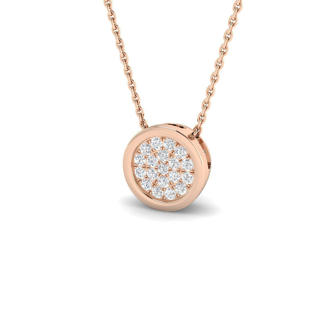Cluster Diamond Ring 0.19ct – SP6592 – 18k Rose Gold