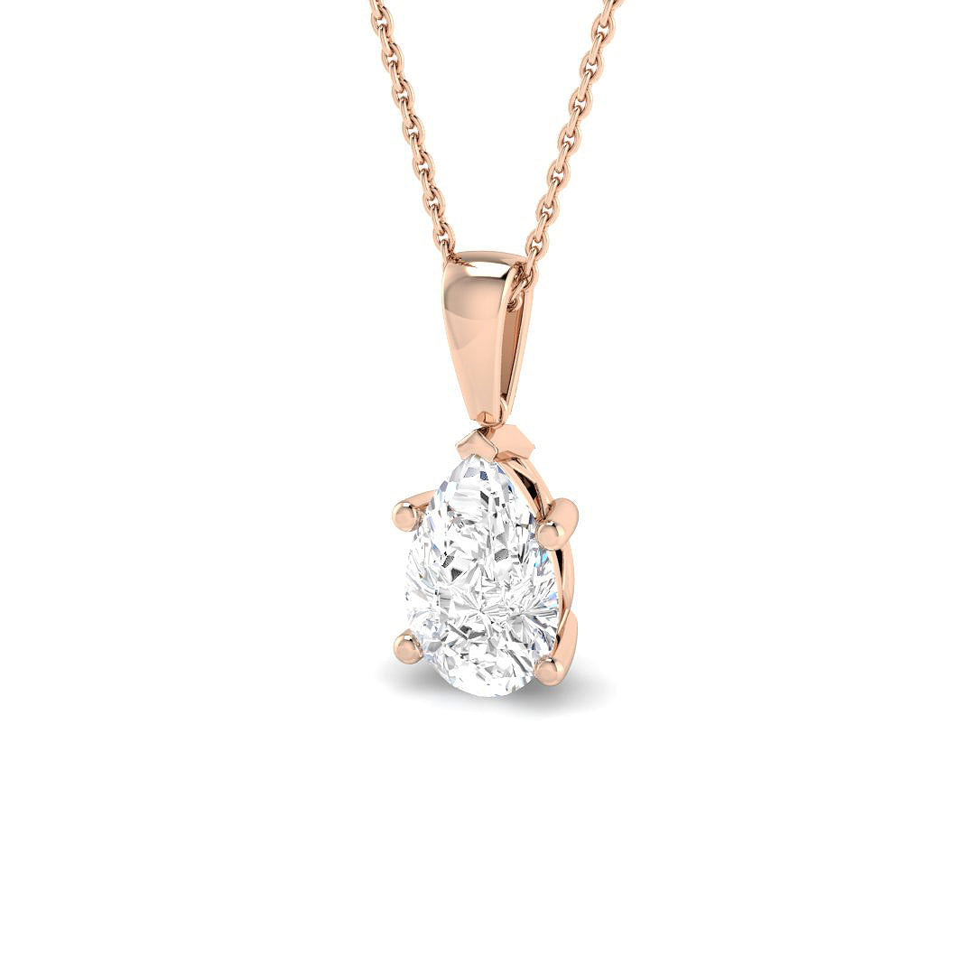 Solitaire Lab-Grown Diamond Ring 1.01ct–2.03ct – SP6616 – 18k Rose Gold