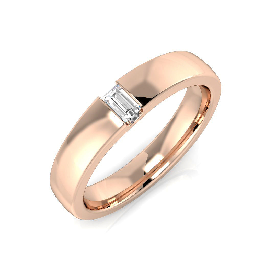 Engagement Diamond Ring 0.09ct – SR2167 – 18k Rose Gold