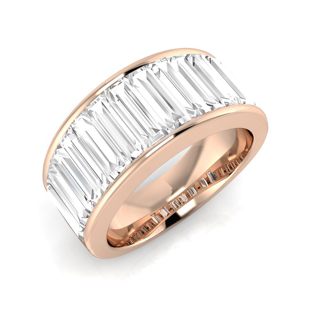 Half Eternity Diamond Ring 2.68ct – SR2937 – 18k Rose Gold