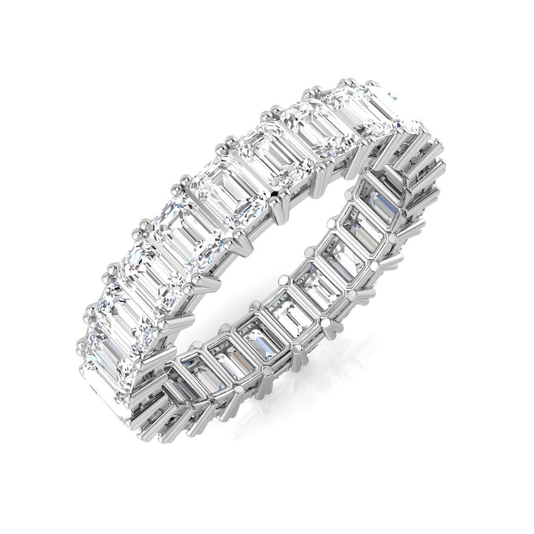 Full Eternity Diamond Ring 3.27ct–9.57ct – SR3263 – Platinum