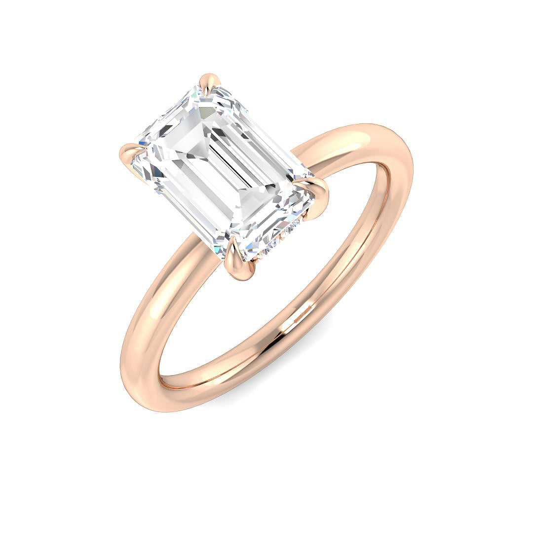 Engagement Lab-Grown Diamond Ring 2.14ct – SR5988 – 18k Rose Gold