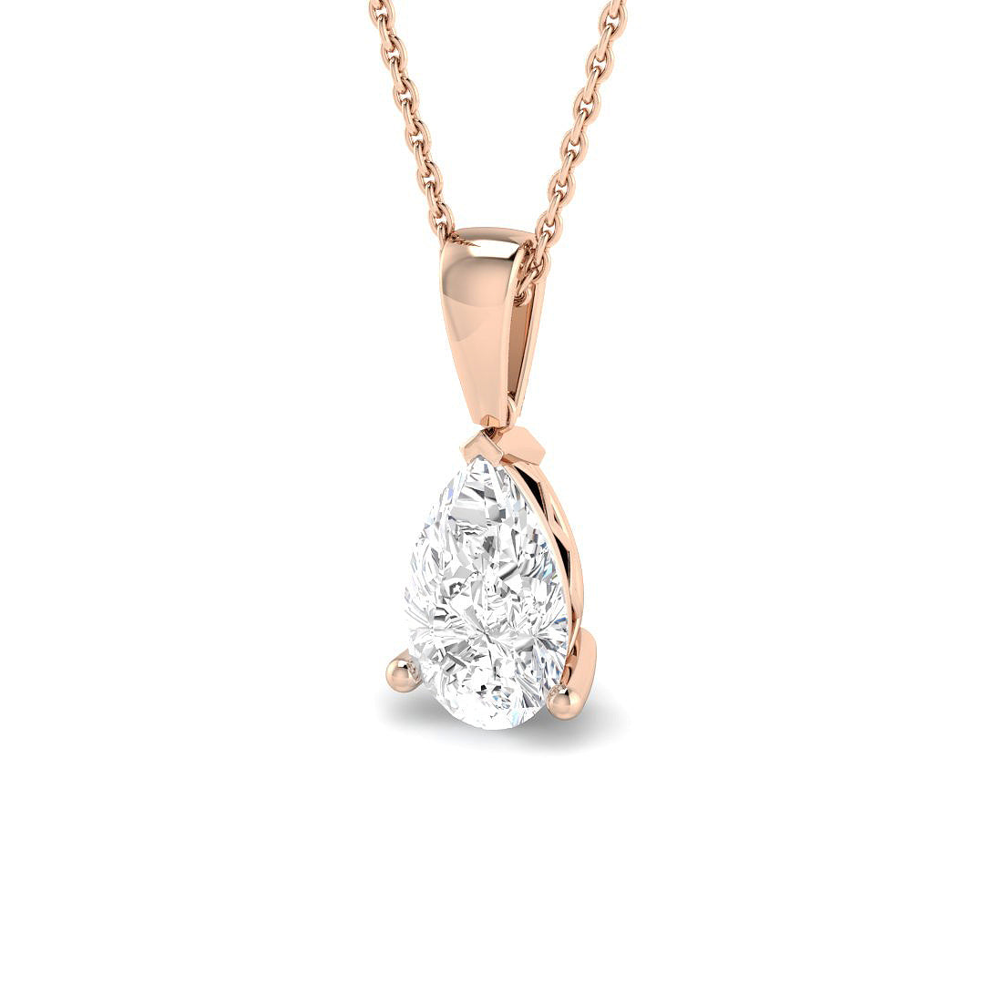Solitaire Lab-Grown Diamond Ring 1.5ct–2.01ct – SP6595 – 18k Rose Gold