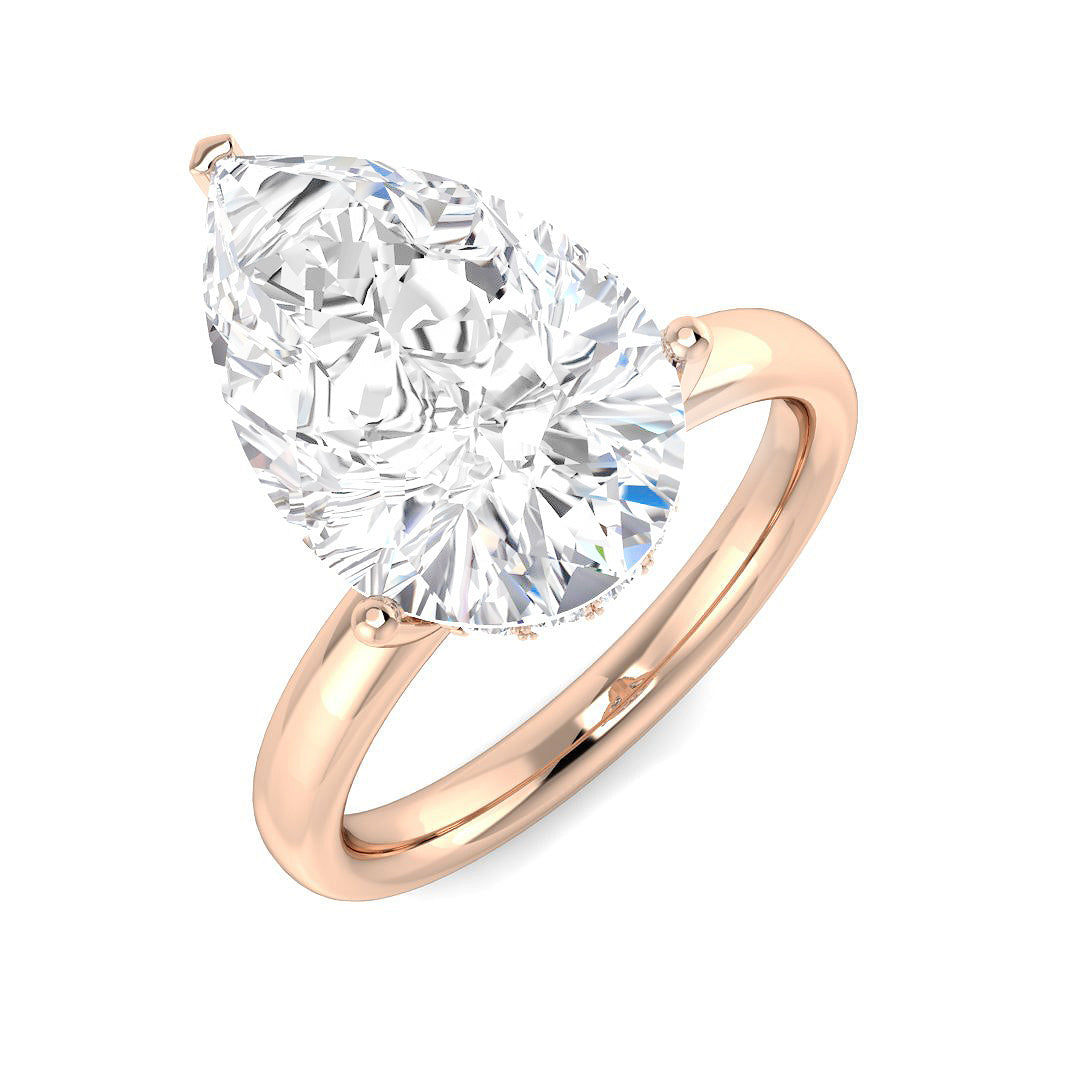 Engagement Lab-Grown Diamond Ring 5.27ct – SR5683 – 18k Rose Gold