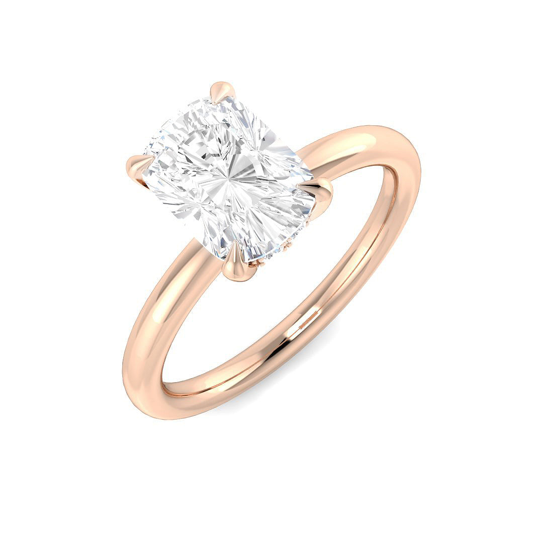 Engagement Lab-Grown Diamond Ring 2.12ct – SR6271 – 18k Rose Gold