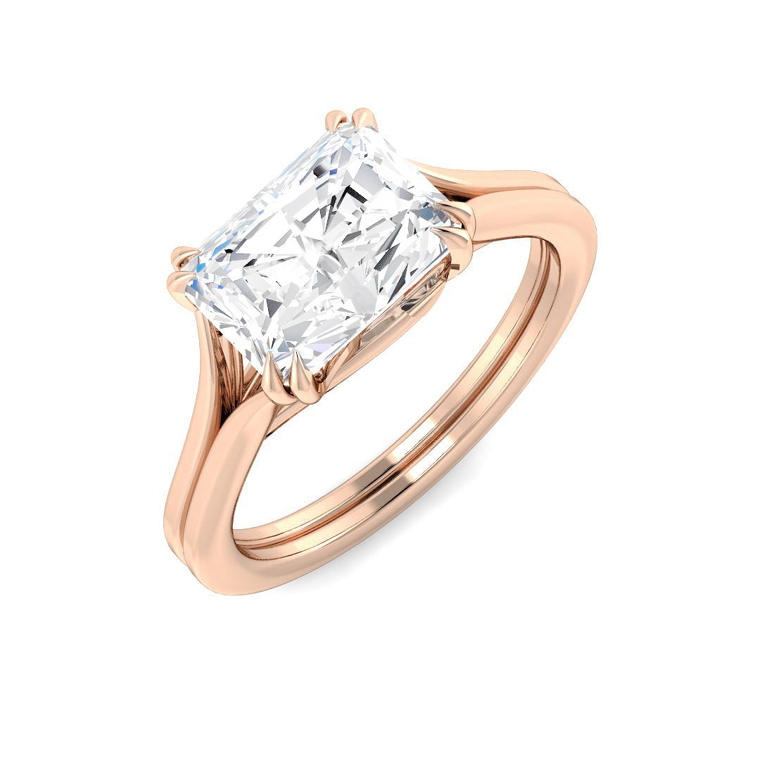 Engagement Lab-Grown Diamond Ring 2.04ct – SR5087 – 18k Rose Gold