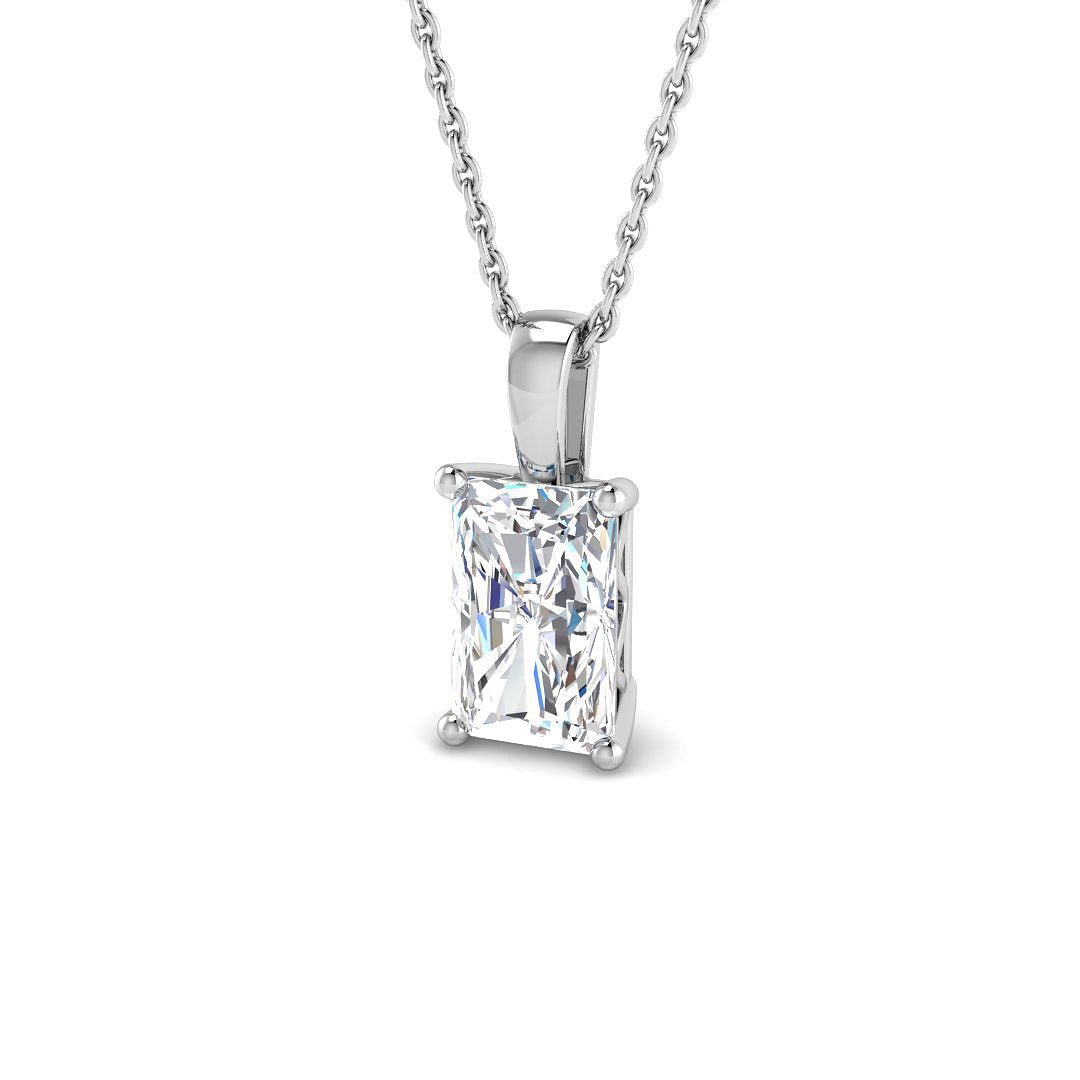 Solitaire Lab-Grown Diamond Ring 1.5ct–1.51ct – SP6767 – 9k White Gold