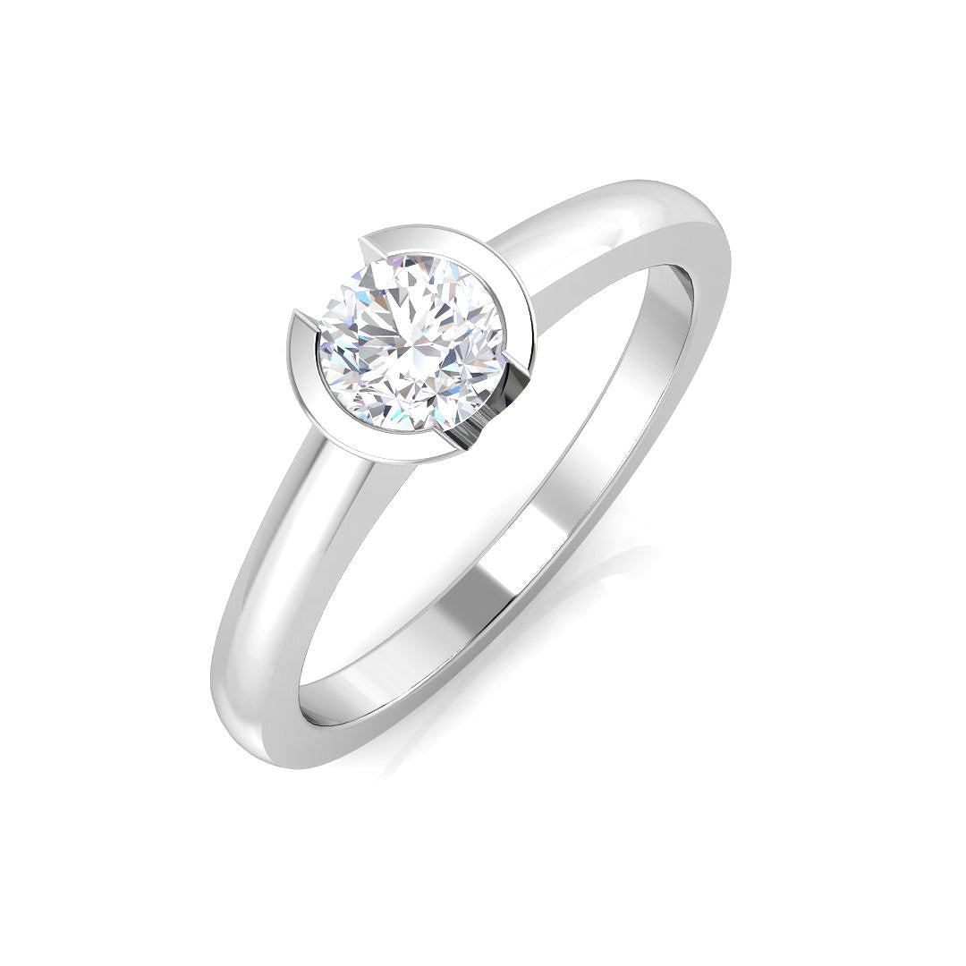 Engagement Diamond Ring 0.4ct–0.51ct – SR1464 – Platinum