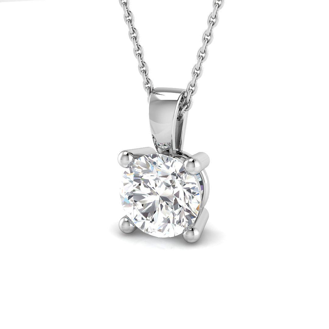 Solitaire Lab-Grown Diamond Ring 1.5ct – SP4993-7.50 – 18k White Gold