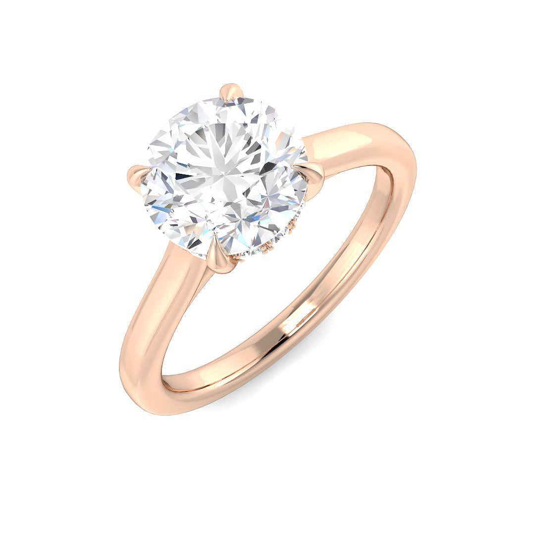Engagement Lab-Grown Diamond Ring 2.17ct – SR5591 – 18k Rose Gold