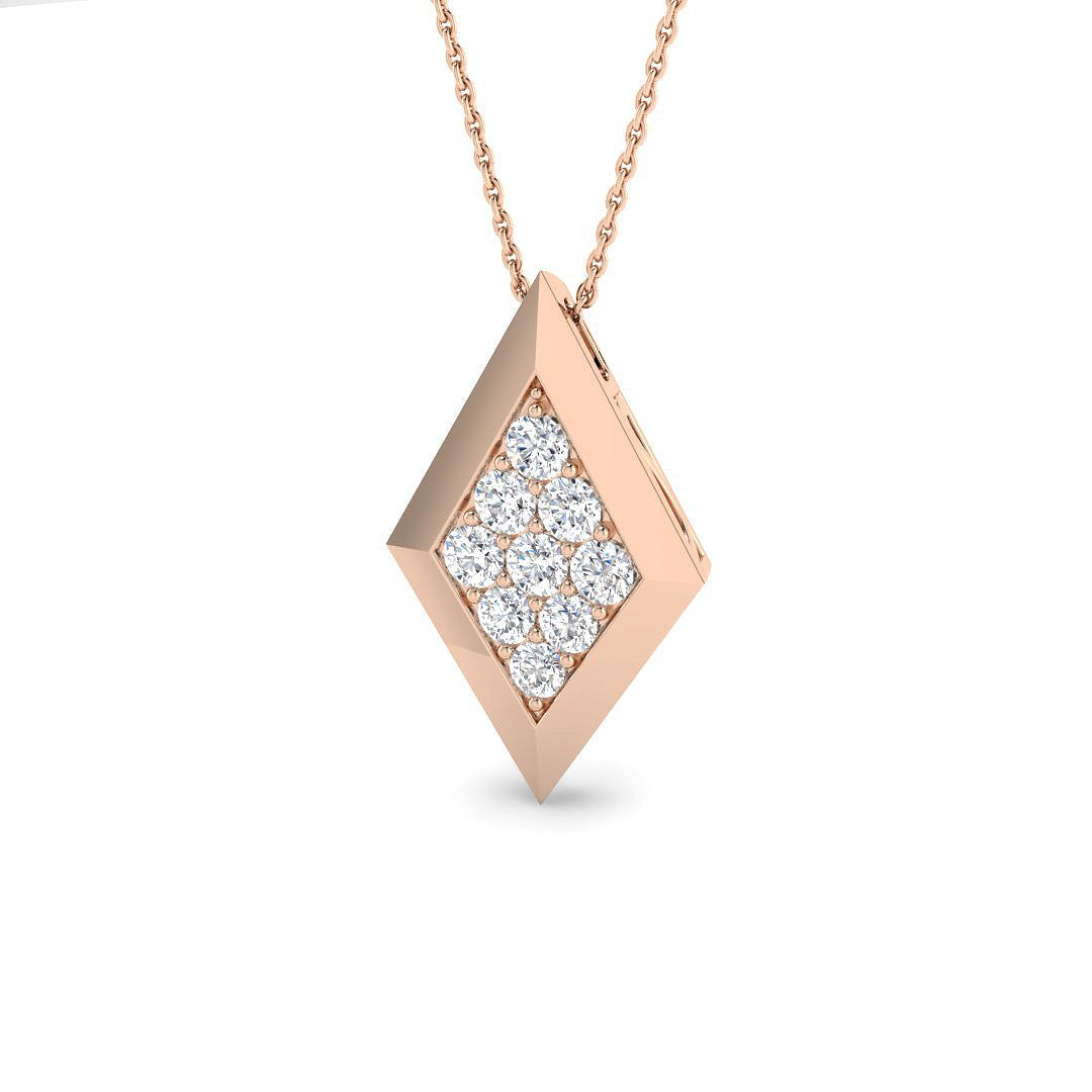Shape Diamond Ring 0.79ct – SP7191 – 18k Rose Gold
