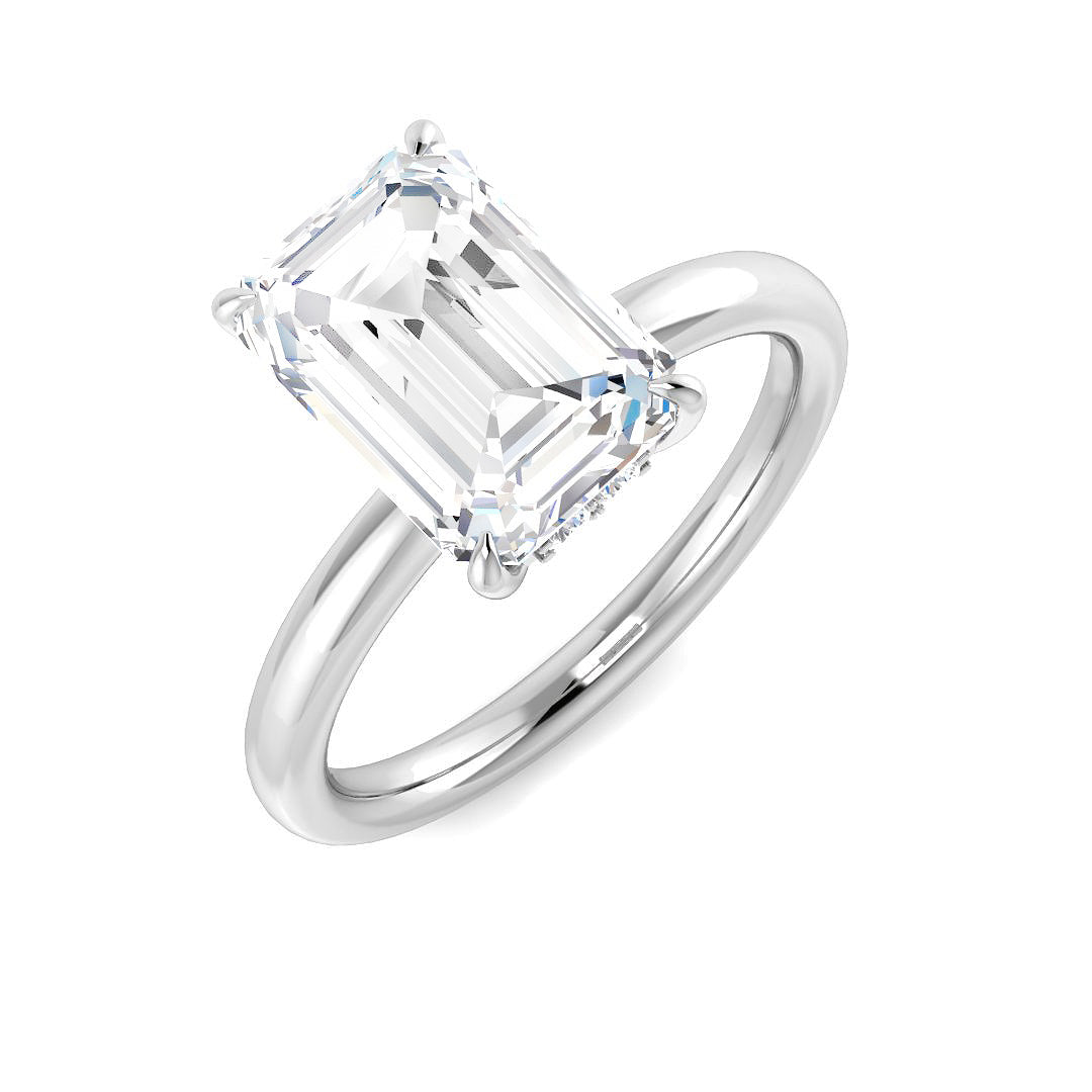 Engagement Lab-Grown Diamond Ring 1.1ct–3.19ct – SR6084 – Platinum