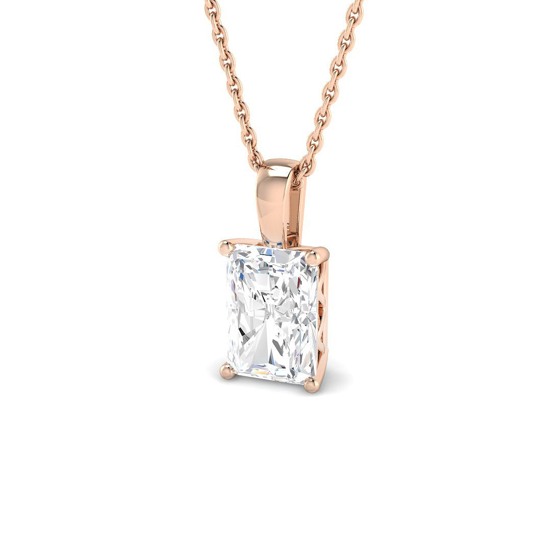 Solitaire Lab-Grown Diamond Ring 1.5ct–1.52ct – SP6879 – 18k Rose Gold