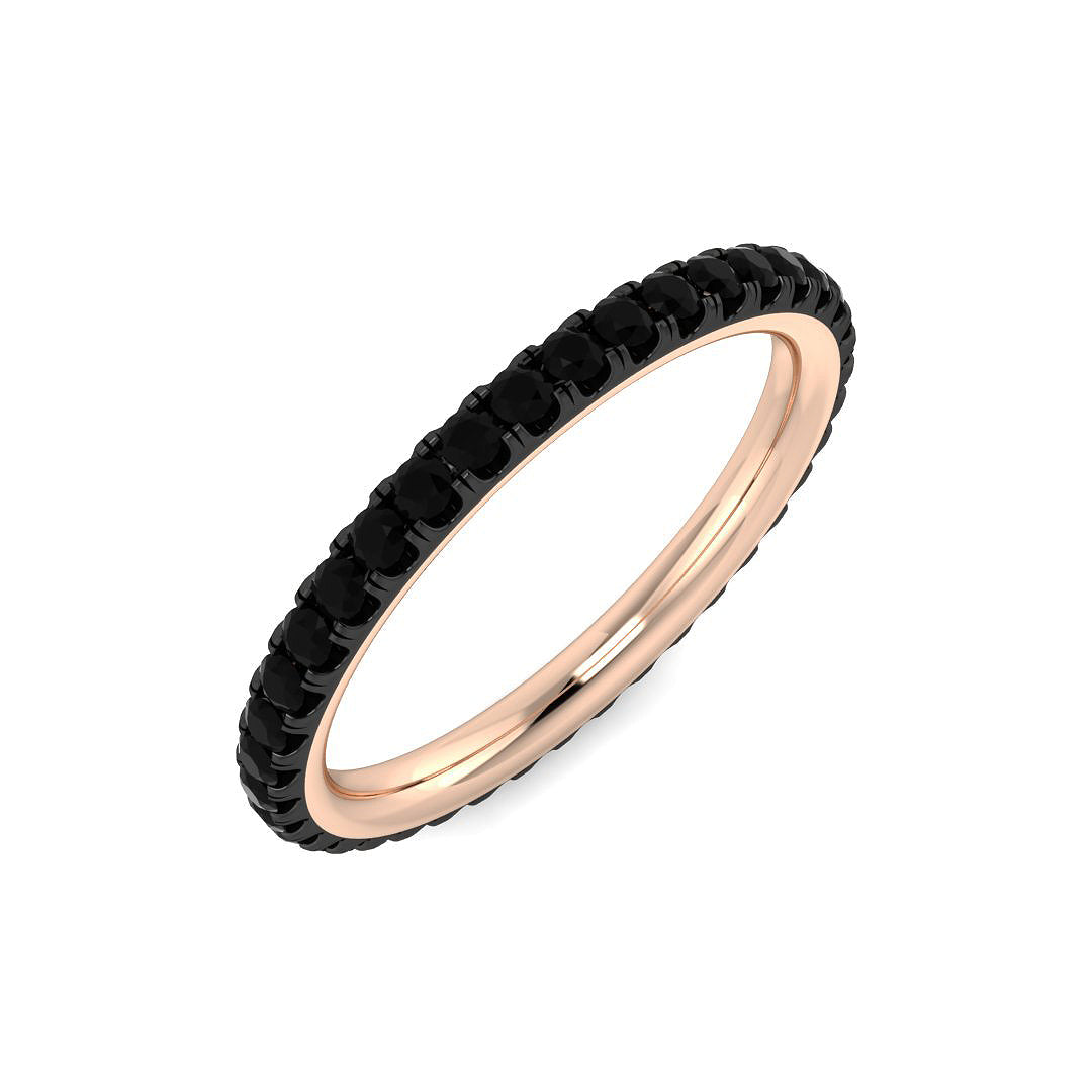 Full Eternity Diamond Ring 0.61ct – XYR6922~ALL – 18k Rose Gold