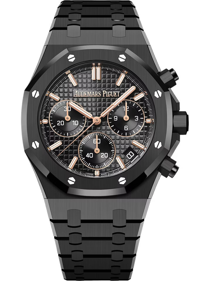 Audemars Piguet Royal Oak Selfwinding Chronograph 41mm — Black ceramic, Ref. 26240CE.OO.1225CE.02