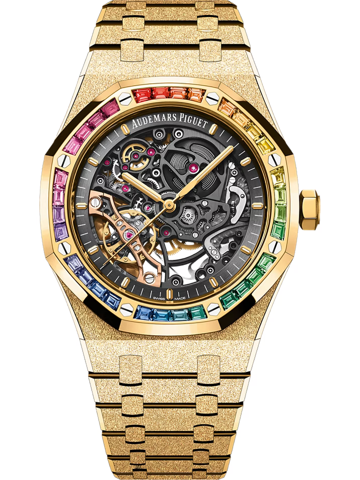 Audemars Piguet Royal Oak Frosted Gold Double Balance Wheel Openworked 41mm