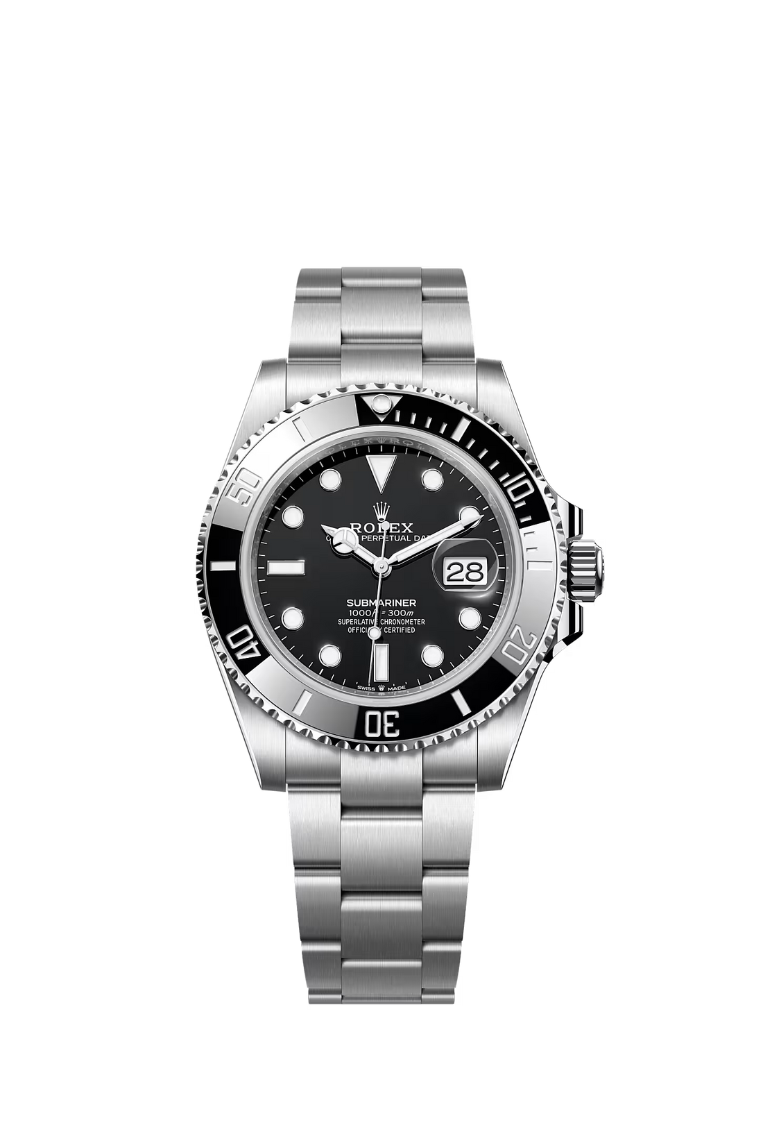 Rolex Submariner Date 126610LN with black dial and black bezel