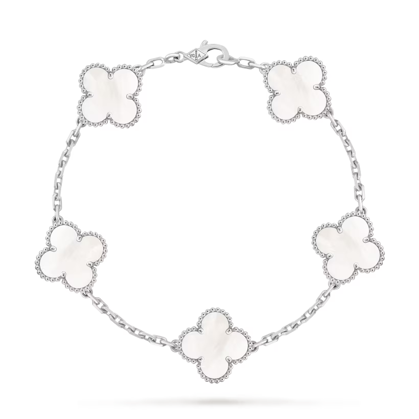 Clover Motif Bracelet No. 04 by Noir Flare Jewellers