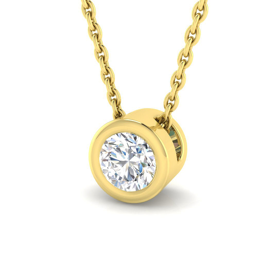 Solitaire Diamond Ring 0.17ct–1.02ct – SP6367 – 18k Yellow Gold