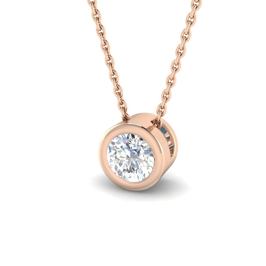 Solitaire Diamond Ring 0.17ct–1.02ct – SP6367 – 18k Rose Gold