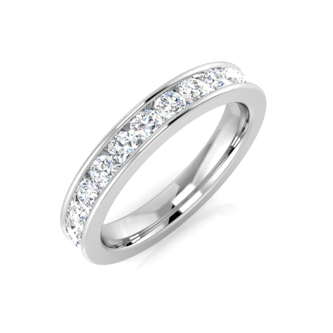 Full Eternity Diamond Ring 1.57ct – BJR0136 – 18k White Gold