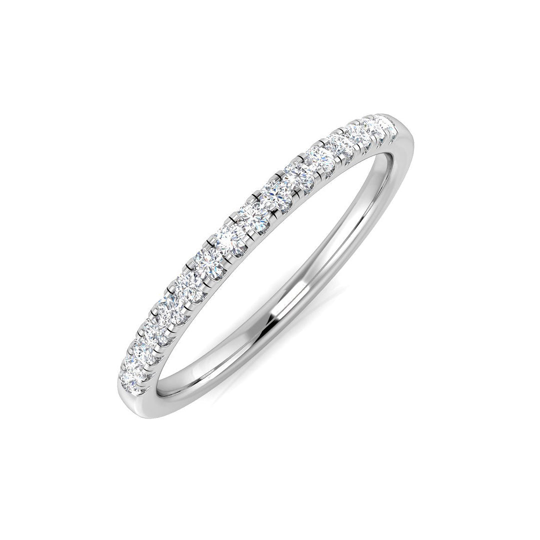 Half Eternity Diamond Ring 0.14ct–2.18ct – SR4962 – 18k White Gold
