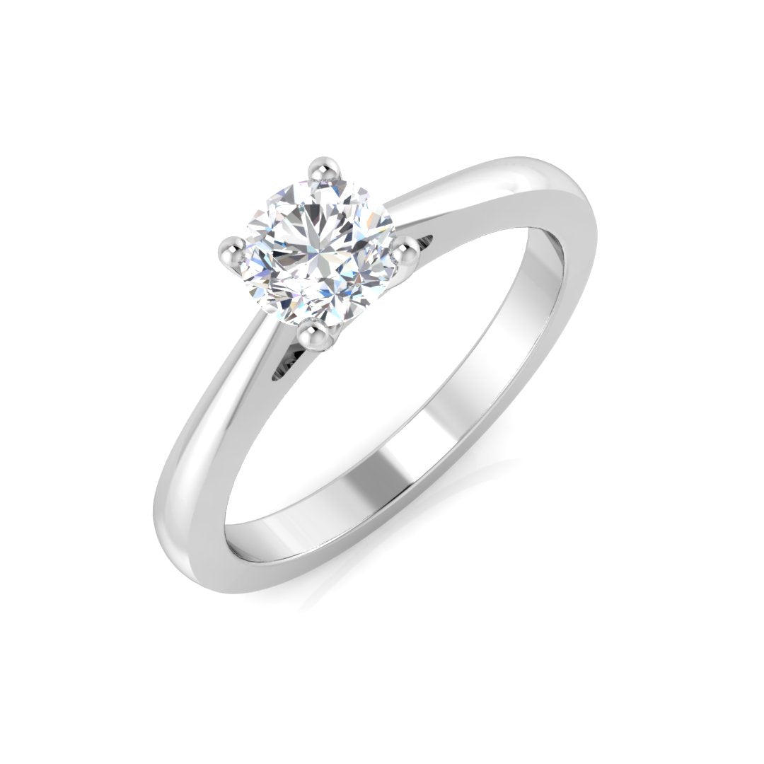 Engagement Diamond Ring 0.5ct – BJR0282 – 18k White Gold