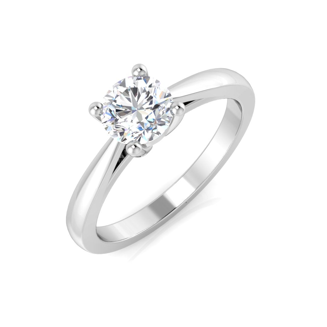 Engagement Diamond Ring 0.7ct–0.71ct – BJR0283 – 18k White Gold