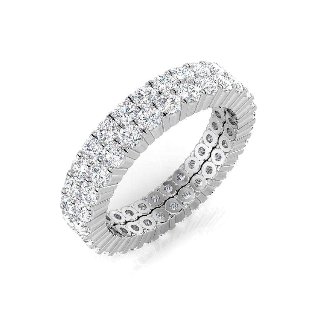 Full Eternity Diamond Ring 0.92ct–4.93ct – BJR0314 – 18k White Gold