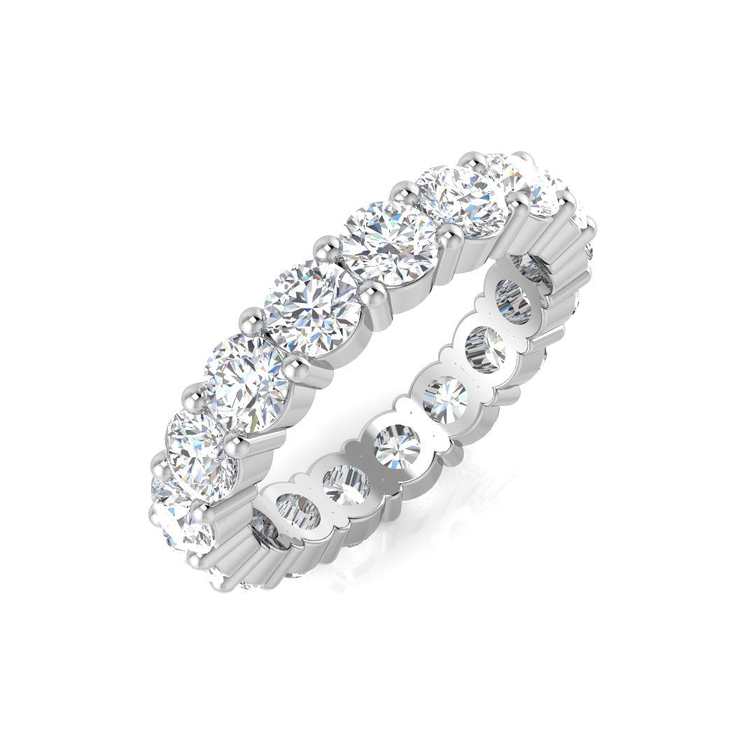Full Eternity Diamond Ring 0.53ct–3.53ct – BJR0378 – 18k White Gold