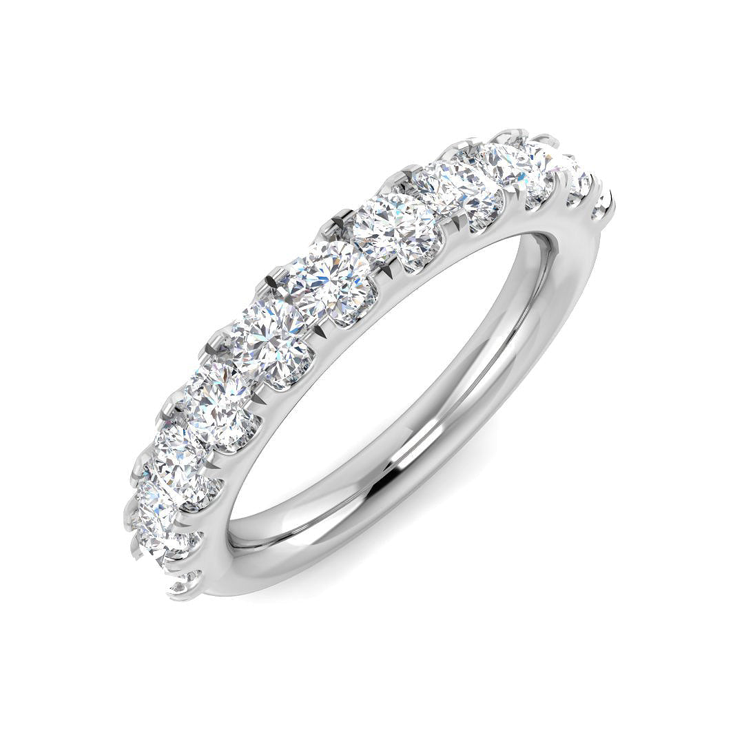 Half Eternity Diamond Ring 0.25ct–3.51ct – SR5496 – 18k White Gold