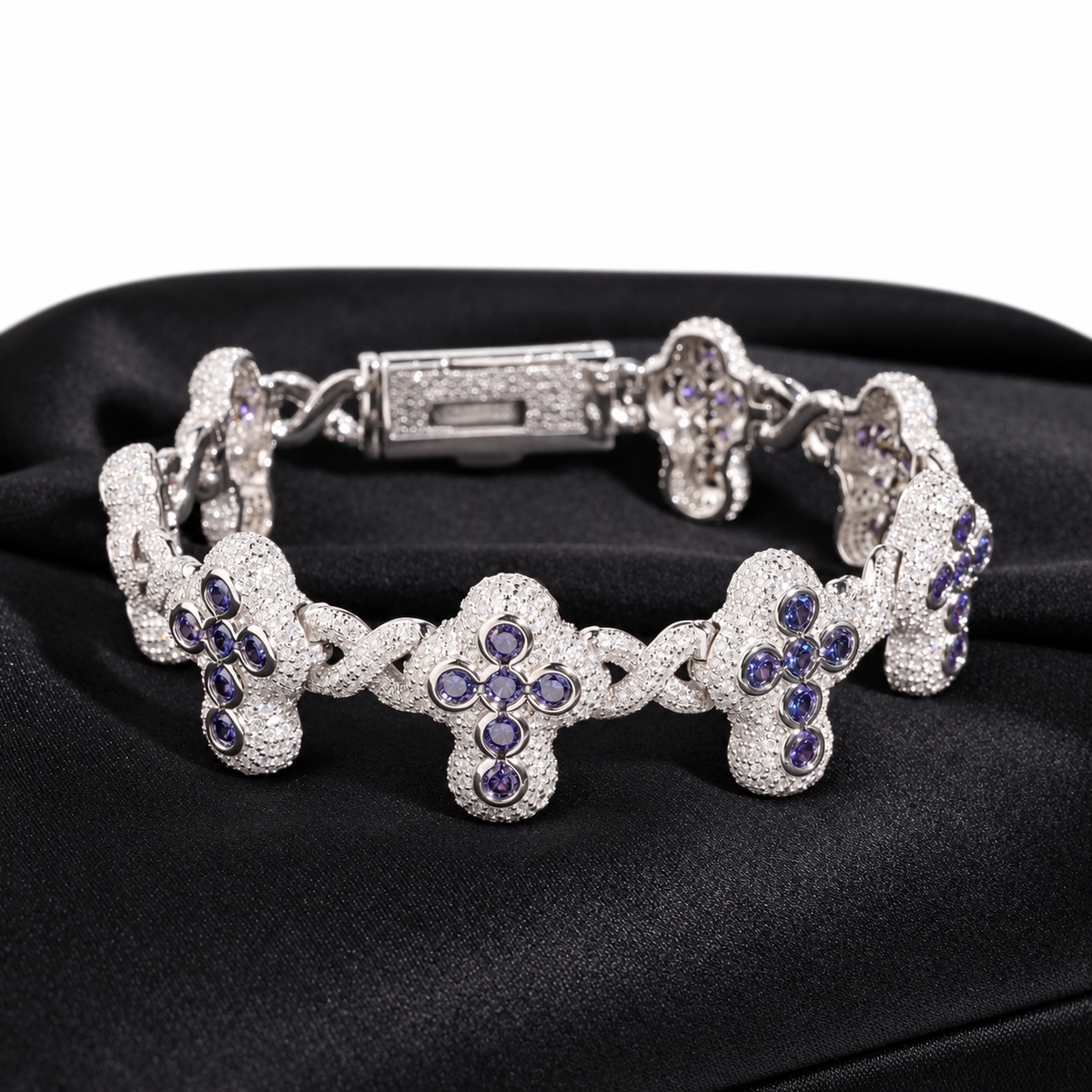 Cross Infinity Bracelet
