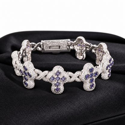 Cross Infinity Bracelet