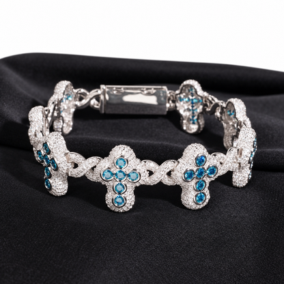 Cross Infinity Bracelet