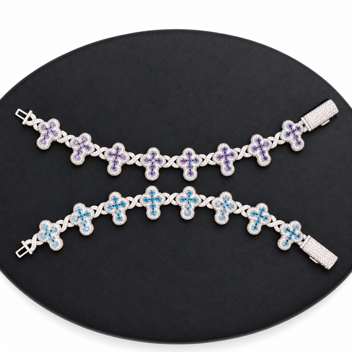 Cross Infinity Bracelet
